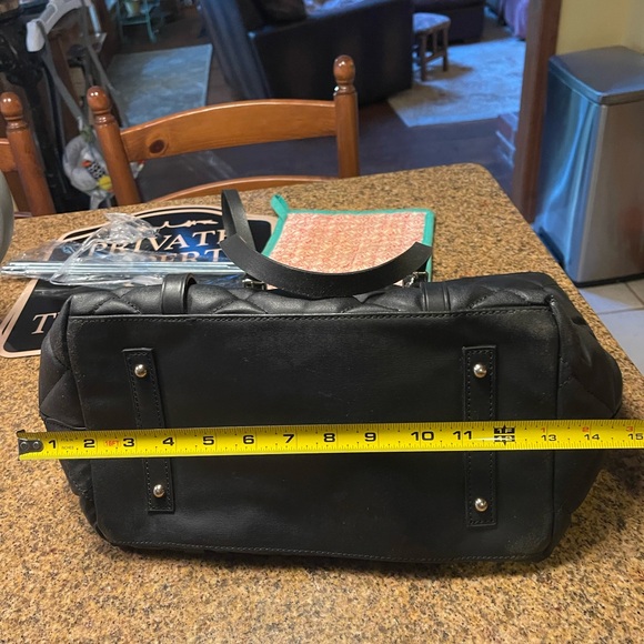 Dooney & Bourke quilted black tote - Picture 8 of 8